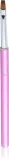 Кисть для дизайна ногтей NEONAIL Nail Art Kolinsky Flat Brush натуральный ворс колонок, плоская, №6, 1 шт тип #6 — фото 1