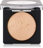 flormar Baked Powder - Розовая пудра для лица, придающая сияние, 9 г, оттенок 021 Beige with Gold — фото 1