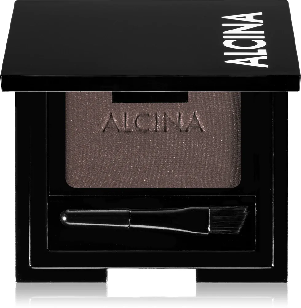 Alcina Decorative Perfect Eyebrow - Пудровые тени для век и бровей, 1 шт, оттенок 020 Greybrown