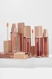 SOSU Cosmetics Satin Lip Glaze - Увлажняющий блеск для губ, 6 мл, оттенок Almond Butter — фото 3