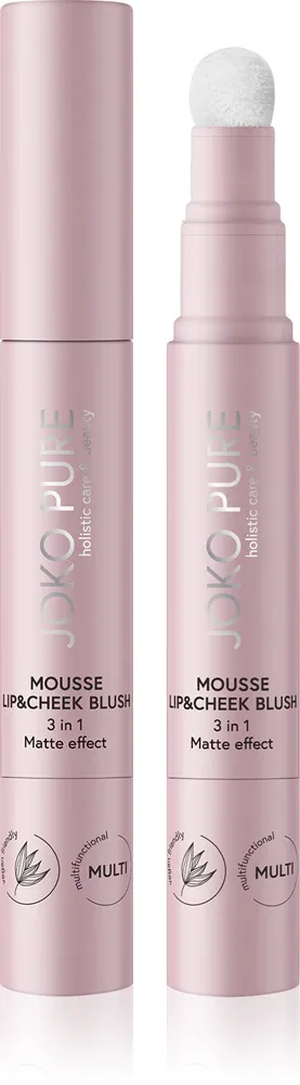 JOKO Pure Holistic Care & Beauty - Румяна для щек в креме, 10 мл, оттенок 01