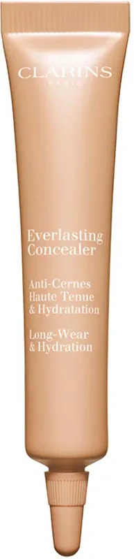 Clarins Everlasting Concealer Long-Wear & Hydration - Корректор увлажняющий против темных кругов, 12 мл, оттенок 02.5