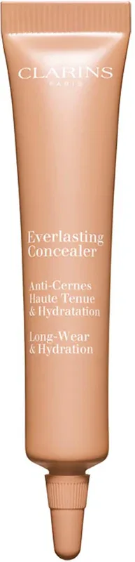 Clarins Everlasting Concealer Long-Wear & Hydration - Корректор увлажняющий против темных кругов, 12 мл, оттенок 02