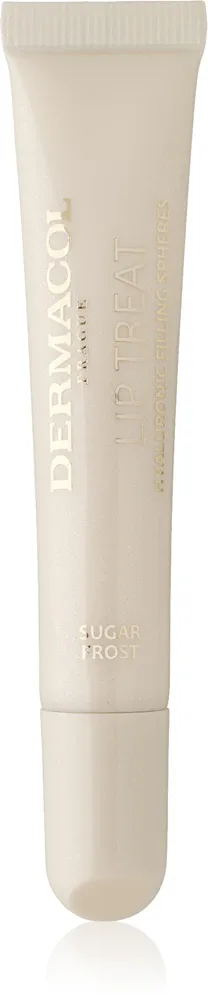 Dermacol Lip Treat - Увлажняющий блеск для губ, 10 мл, оттенок 1 Sugar Frost