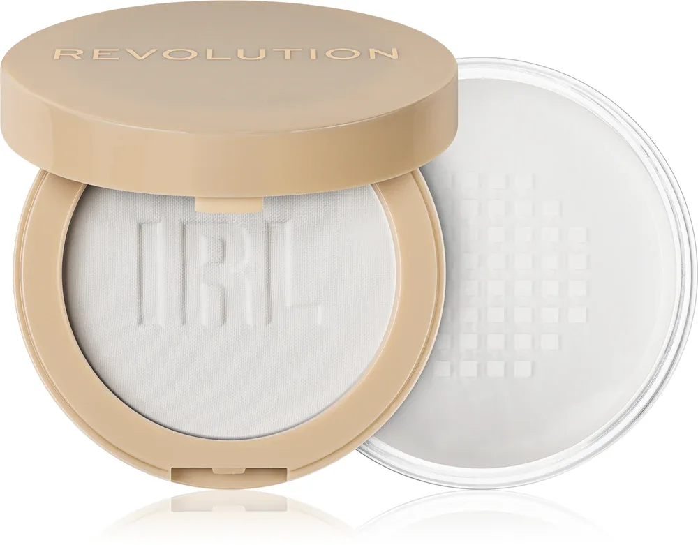 Makeup Revolution IRL Filter - Пудра матирующая 2 в 1, 13 г