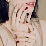 ohora Gel Nail Sticker N Rosewood - Наклейки на ногти, 1 шт, оттенок ND-047 — фото 2