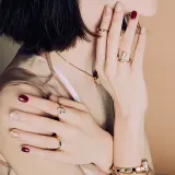 ohora Gel Nail Sticker N Rosewood - Наклейки на ногти, 1 шт, оттенок ND-047 — фото 4