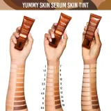 Danessa Myricks Beauty Yummy Skin Serum Skin Tint - Увлажняющая основа с эффектом выравнивания, 45 мл, оттенок 1.5 - Fair with Cool Undertones — фото 3