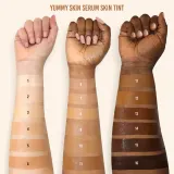 Danessa Myricks Beauty Yummy Skin Serum Skin Tint - Увлажняющая основа с эффектом выравнивания, 45 мл, оттенок 6 - Medium Skin With Neutral Undertones — фото 4