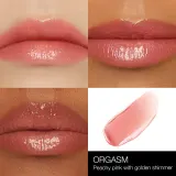 NARS AFTERGLOW LIP SHINE - Увлажняющий блеск для губ, 5.5 мл, оттенок ORGASM — фото 3