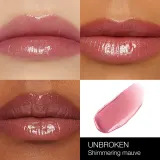 NARS AFTERGLOW LIP SHINE - Увлажняющий блеск для губ, 5.5 мл, оттенок UNBROKEN — фото 3