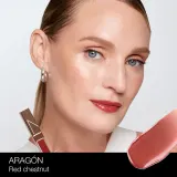 NARS AFTERGLOW LIP SHINE - Увлажняющий блеск для губ, 5.5 мл, оттенок ARAGON — фото 4