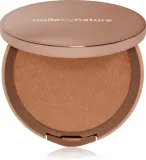 Nude by Nature Flawless Pressed Powder Foundation - Компактный порошковый тональный фонд, 10 г, оттенок N6 Olive — фото 1