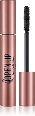 flormar Open Up HD Mascara - Питательная тушь для ресниц, придающая объем и разделяющая ресницы, 12 мл