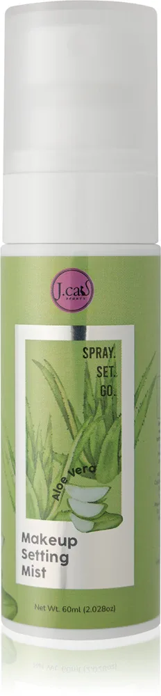 J.Cat Beauty Spray Set Go - Спрей для фиксации макияжа с алоэ, 60 мл