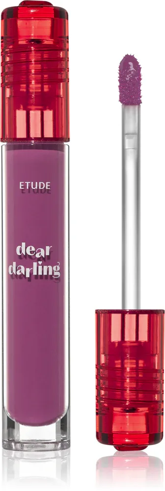 ETUDE Dear Darling Water Gel Tint - Помада для губ с гелевой текстурой, 5 г, оттенок 07 Red Bean Pink