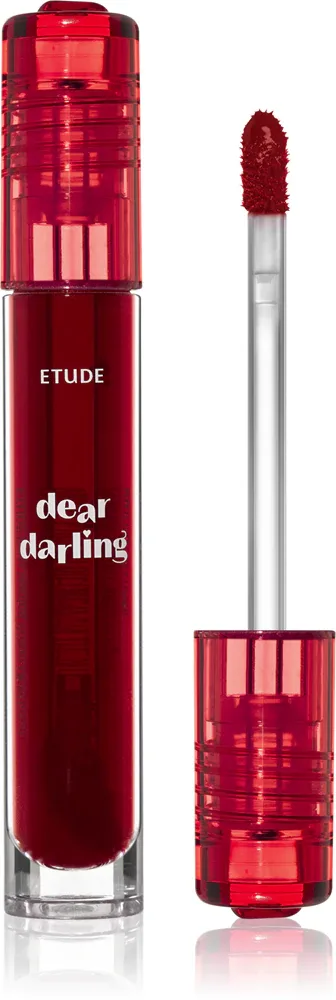 ETUDE Dear Darling Water Gel Tint - Помада для губ с гелевой текстурой, 5 г, оттенок 04 Plum Red