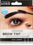 KISS Brow Tint DIY Kit - Краска для бровей, 20 мл, оттенок Black — фото 1