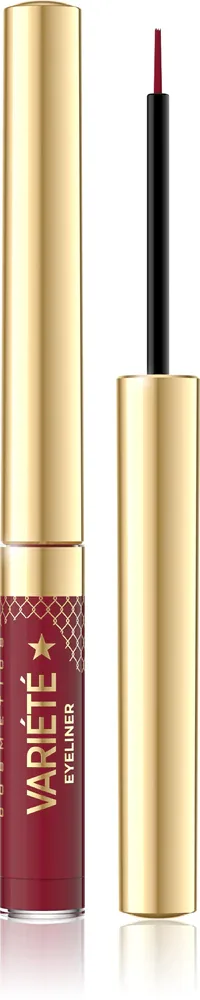 Eveline Cosmetics Variete - Тройной водостойкий подводник для глаз, 2.8 мл, оттенок 08 Ultrared