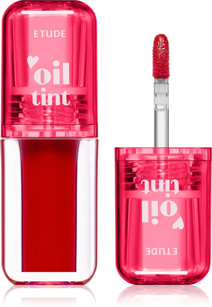 ETUDE Dear Darling Oil Tint - Интенсивное масляное лечение для губ, 4.2 г, оттенок 01 Real Cherry