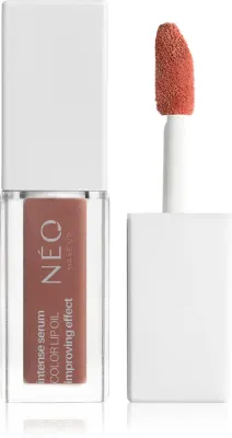 NEO MAKE UP Intense Serum Color Lip Oil - Увлажняющая жидкая помада с блеском