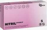 Espeon Nitril Sparkle Pearlescent Pink - Нитриловые неопудренные перчатки, 2 шт — фото 1