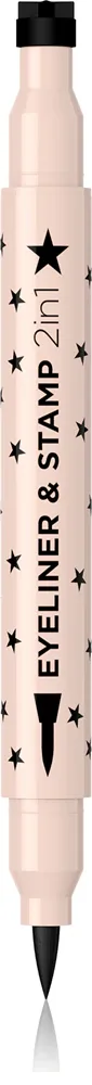 Eveline Cosmetics Variete - Подводка для глаз 2 в 1, 1 шт, оттенок тип Star