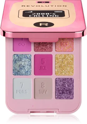 Makeup Revolution Y2k Baby - Палетка теней для век, 3.6 г