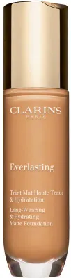 Clarins Everlasting Foundation - Тональная основа с матовым покрытием, 30 мл