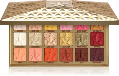 Jeffree Star Cosmetics Artisty Palette Gold Blooded - Палетка теней для век: палетка теней для век, 18 г