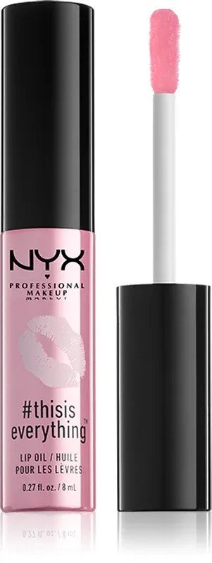 NYX Professional Makeup #thisiseverything - Блеск для губ: олейк до уст, 8 мл, оттенок 01 Sheer