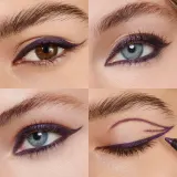 WONDERSKIN 1440 Longwear Eyeliner - Трендовый карандаш для глаз, оттенок Eggplant — фото 3