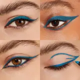 WONDERSKIN 1440 Longwear Eyeliner - Трендовый карандаш для глаз, оттенок Aqua — фото 2