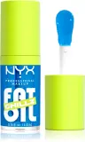 NYX Professional Makeup Fat Oil Chillz - Блеск для губ с охлаждающим эффектом, 4.8 мл, оттенок Polar Peppermint — фото 1