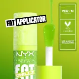 NYX Professional Makeup Fat Oil Chillz - Блеск для губ с охлаждающим эффектом, 4.8 мл, оттенок 4 мл (NYX07694) — фото 6