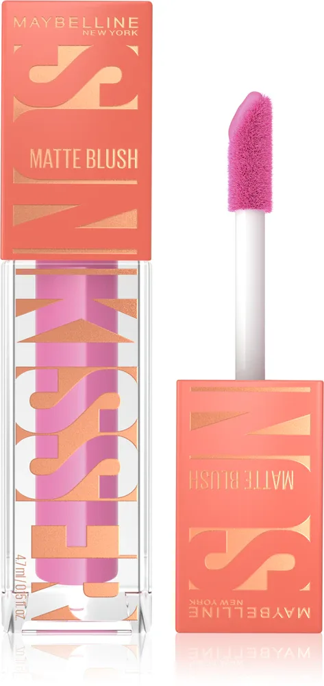 MAYBELLINE NEW YORK Sunkisser Matte - Румяна в жидкой форме с матовым покрытием, 4.7 мл, оттенок 32 Lila Clouds