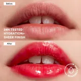 3INA The Color Lip Oil - Блеск для губ: олейк навилжающий до уст, 4 мл, оттенок 575 - Coffee brown, sheer — фото 4