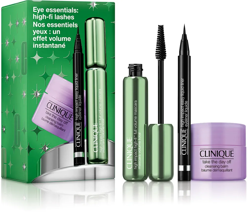 Clinique Holiday Eye Essentials: Hi-Fi Lashes - Праздничный набор для глаз, 1 шт