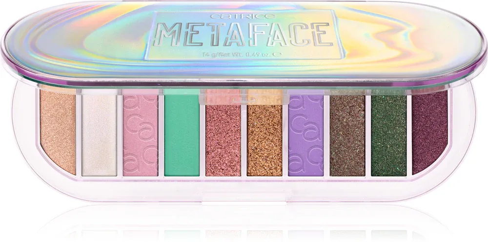 Catrice METAFACE - Палетка теней для век: палетка теней для век, 14 г