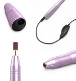 Пилка для ногтей RIO Professional Electric Nail File электрическая, 11 насадок, 1 шт — фото 2