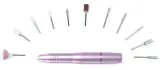 Пилка для ногтей RIO Professional Electric Nail File электрическая, 11 насадок, 1 шт — фото 5