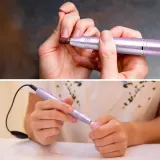 Пилка для ногтей RIO Professional Electric Nail File электрическая, 11 насадок, 1 шт — фото 7