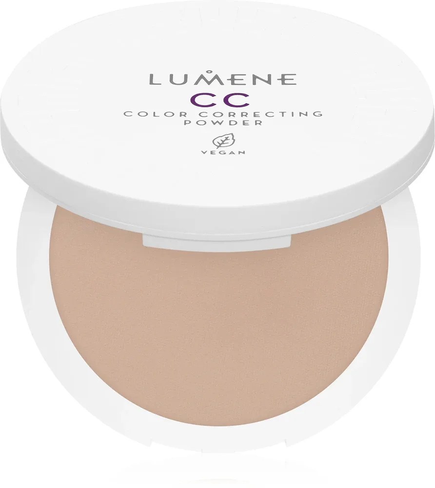 Lumene Nordic Makeup Color Correcting - Пудра в компакте, 10 г, оттенок No. 3