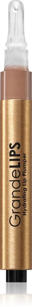 Grande Cosmetics GrandeLips - Увлажняющий блеск для губ, оптически увеличивающий объем, 2.4 мл, оттенок Barely There