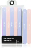 Набор пилочек для ногтей Notino Nail File Classic Set 100/180, 10 шт — фото 1