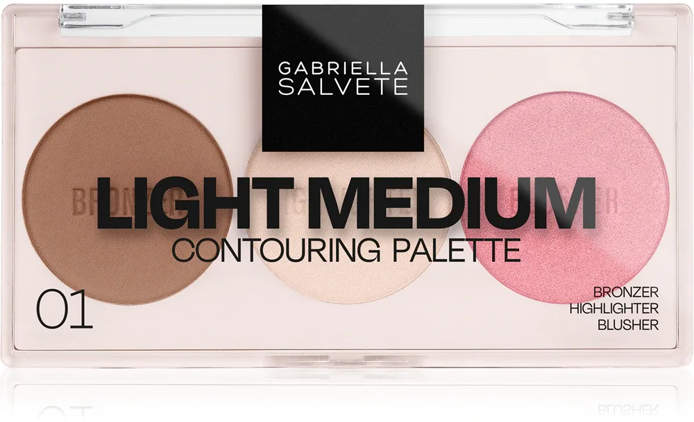Gabriella Salvete Contouring Palette - Палетка для контуринга лица, оттенок 15 г