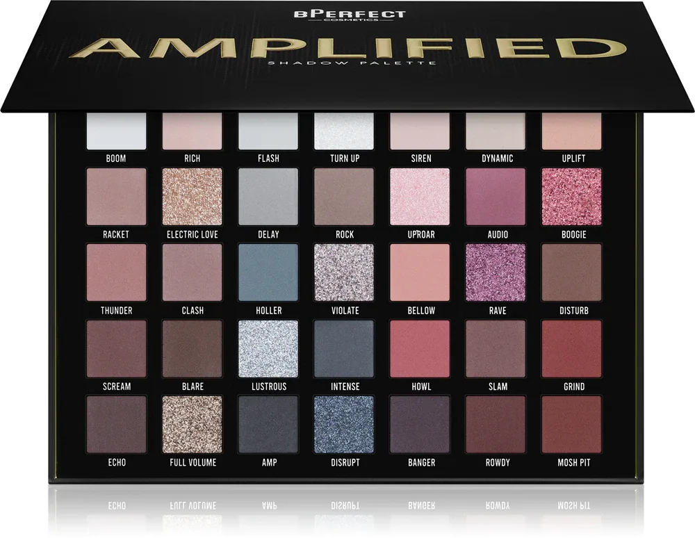 BPerfect Amplified - Палетка теней для век: палетка теней для век, 52 г
