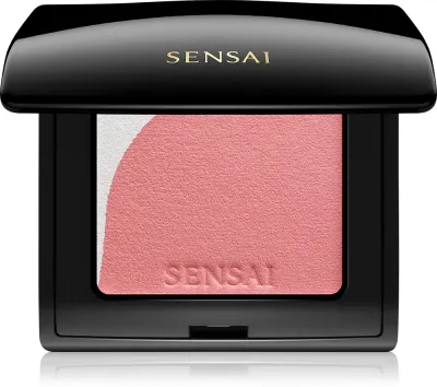 Sensai Blooming Blush - Розовый хайлатер для скул с кисточкой, 4 г