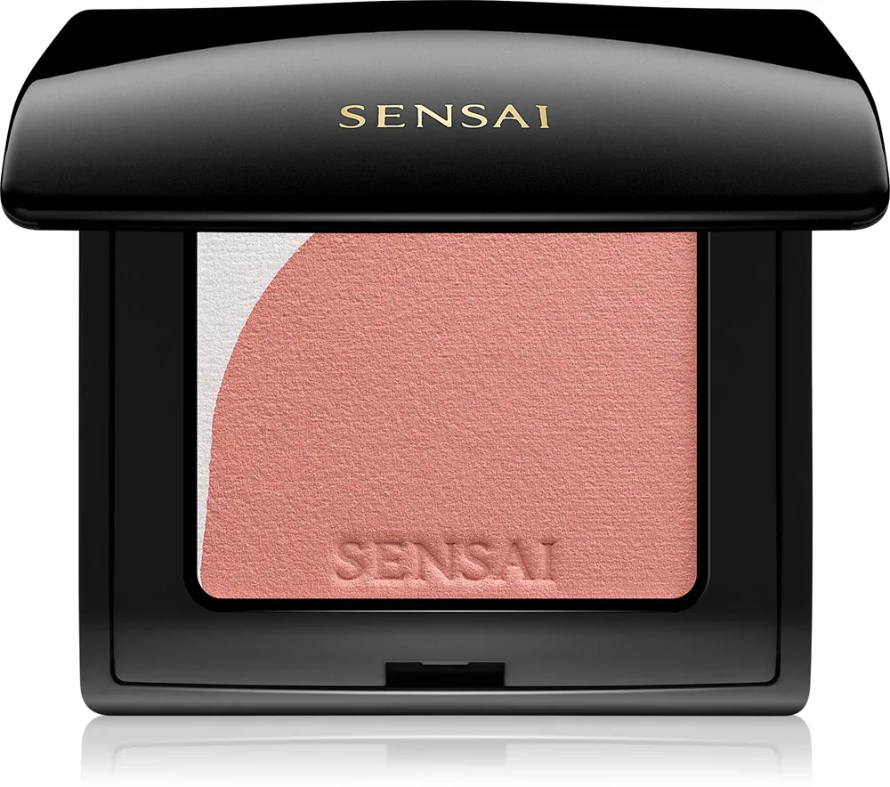 Sensai Blooming Blush - Розовый хайлатер для скул с кисточкой, 4 г, оттенок 05 Blooming Beige