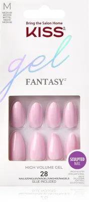 KISS Gel Fantasy High Volume Gel - искусственные ногти, 28 шт